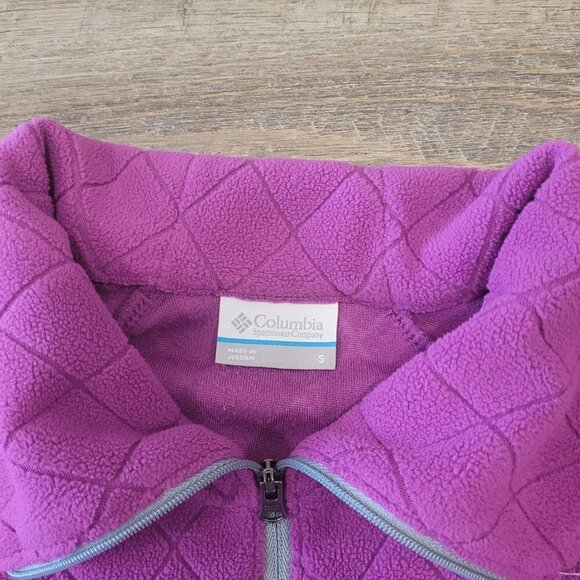 COLUMBIA | Glacial Fleece Quarter Zip Pullover Sweater | Sz. S - Picture 3 of 6